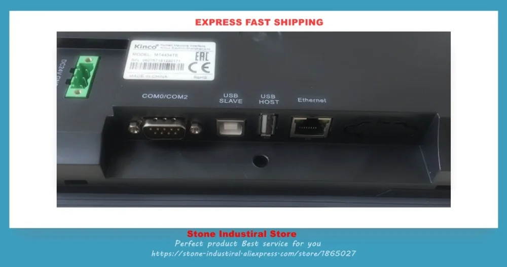 MT4434TE HMI сенсорный экран панель 7 дюймов TFT lcd 800*480 Ethernet 1 USB хост с коробкой