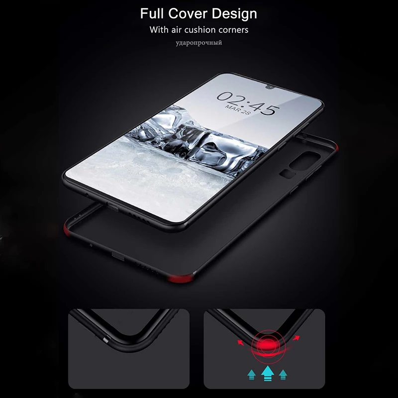 Raugee матовый чехол для huawei P30 Pro чехол Роскошный бампер силиконовый Полный чехол ультра тонкий чехол для huawei P30 P 30 Pro Lite чехол