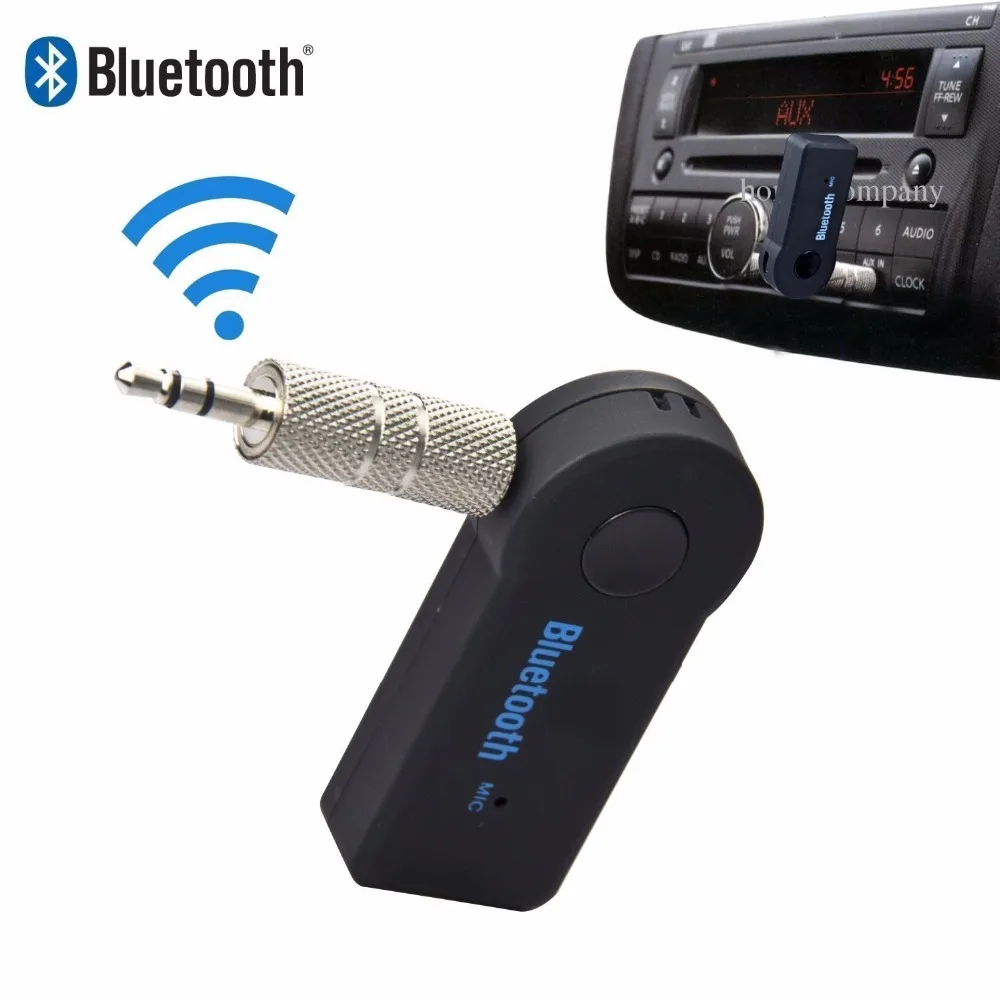 Bluetooth адаптер WirelessBluetooth совместимый с HandfreeCar 3 5 mmStereo Aptx AUX синий зуб аудио