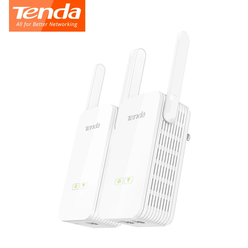 1 пара Tenda PH15 адаптер силового кабеля 1000 Мбит/с Gigabit PLC модем Homeplug wi fi маршрутизатор