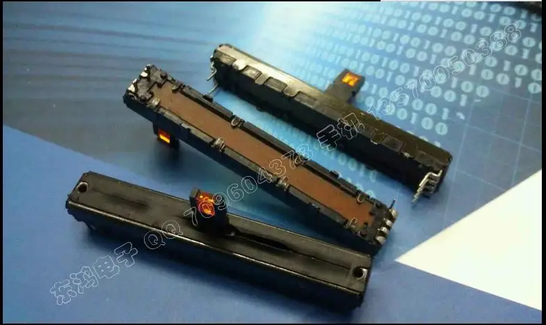 2 шт./лот бренд ALPS 6 см раздвижной потенциометр с лампой 5 K 10 мм ось|Выключатели| |
