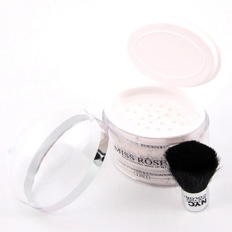 Miss Rose Make Up осветлитель для лица Контур 2 в 1 рассыпчатая пудра блестящие тени век