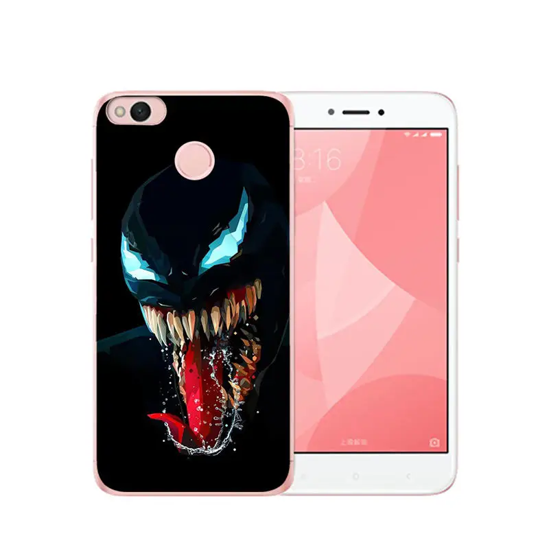Чехол для телефона Venom cool Xiaom Redmi 3S 4 4x pro 4A 5A 5 Plus Note 3 Prime 6 6A |
