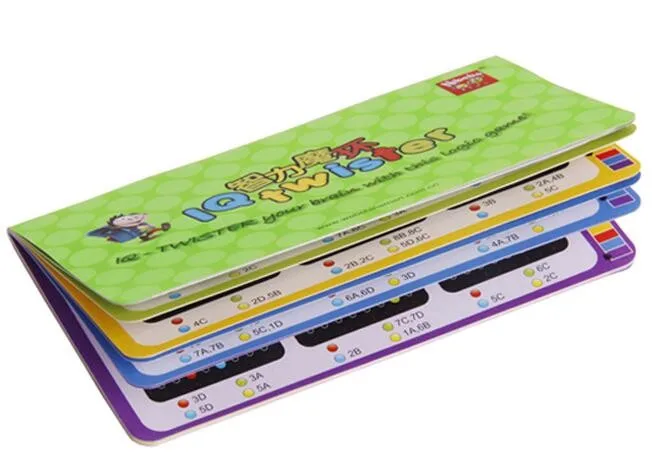 

New IQ Logic Twist Puzzle Brain Teaser Game Box Gift for Adults Kids