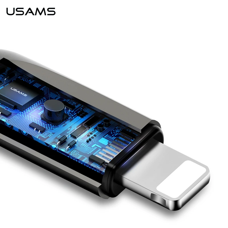 Умный usb кабель для быстрой зарядки и синхронизации данных 1 2 м iPhone X XS MAX XR 6 6S 7 8 Plus 5