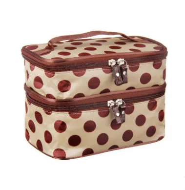 cosmetic bag 8 цветов, органайзер для макияжа, коробка для хранения, органайзер для макияжа, make up Range maquillage caixa organizadora, косметичка, волна, poi - Цвет: cosmetic bag