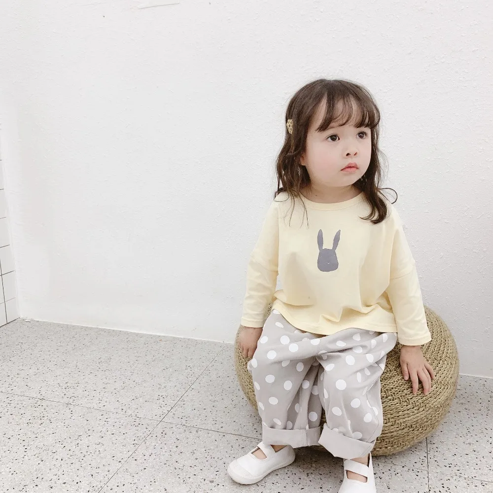 Celveroso Spring children's cotton T-shirt boys and girls long-sleeved cartoon tops casual | Детская одежда и обувь