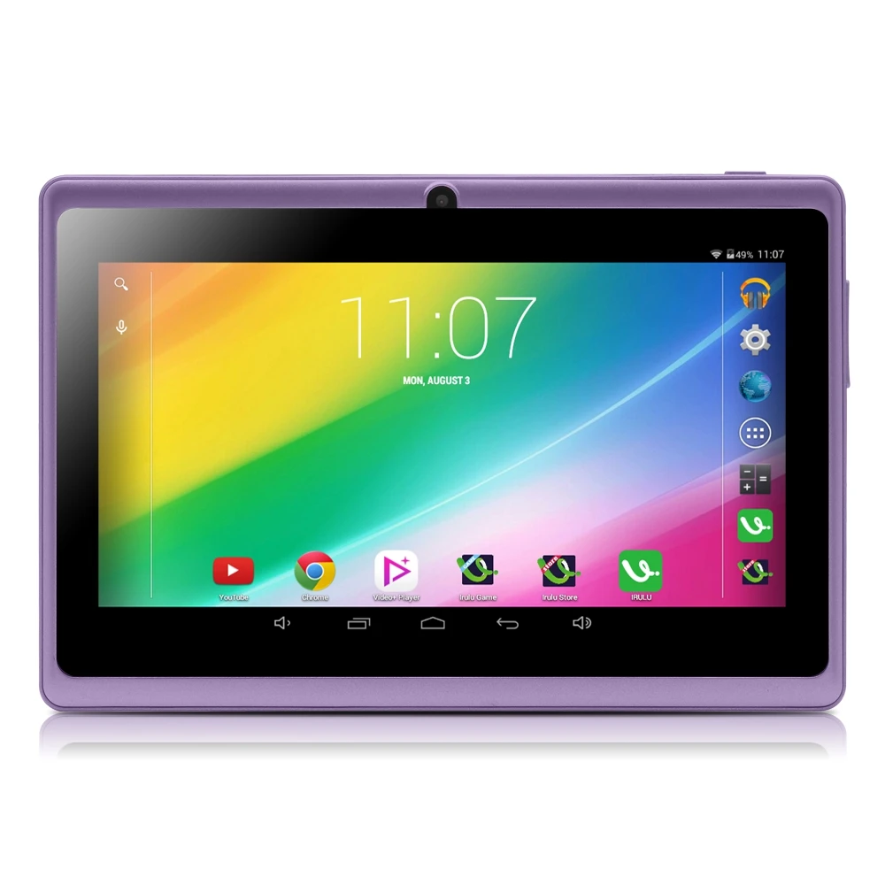iRULU eXpro X1s 7&quot многоцветный Android 4.4.2 четырехъядерный процессор двойная камера AllWinner