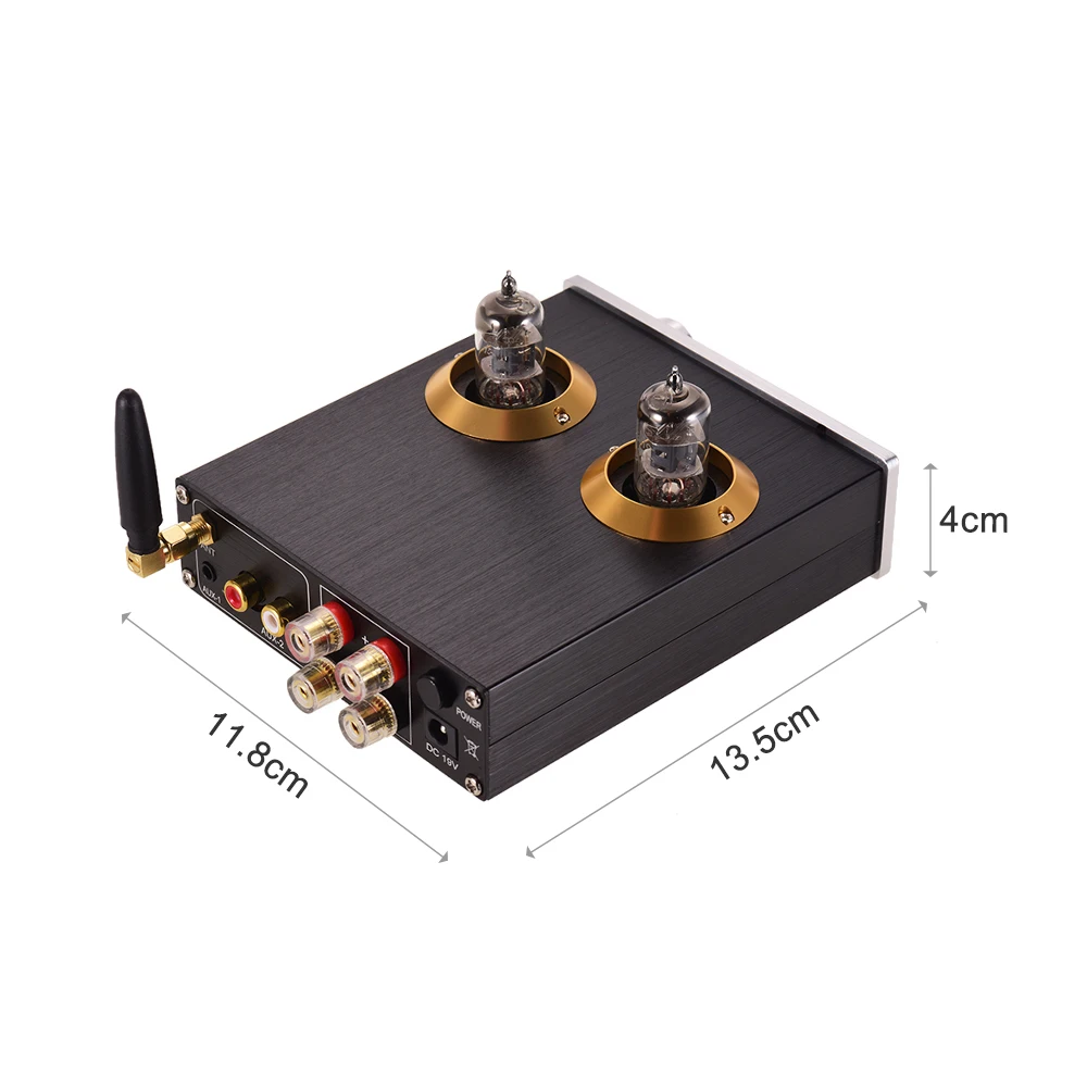 Мини HiFi цифровой аудио усилитель мощности стереоусилитель с двойными 6J2