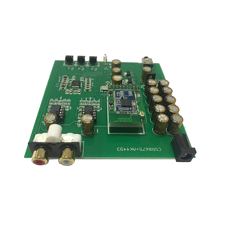 Плата декодера CSR8675 Bluetooth 5 0 ЦАП Поддержка APTX HD AK4493 RCA усилитель для наушников