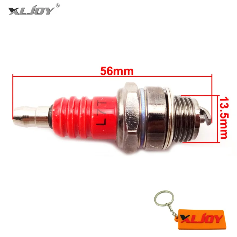 XLJOY L7T красная свеча зажигания для 47cc 49cc скутер Goped Mini ATV Quad внедорожник карманный