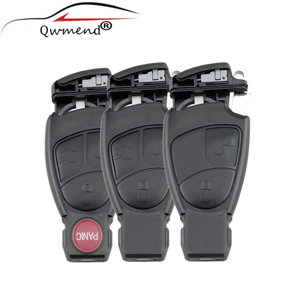 3 + 1 кнопки сменный смарт ключ для автомобиля дистанционный ввод Fob чехол оболочка