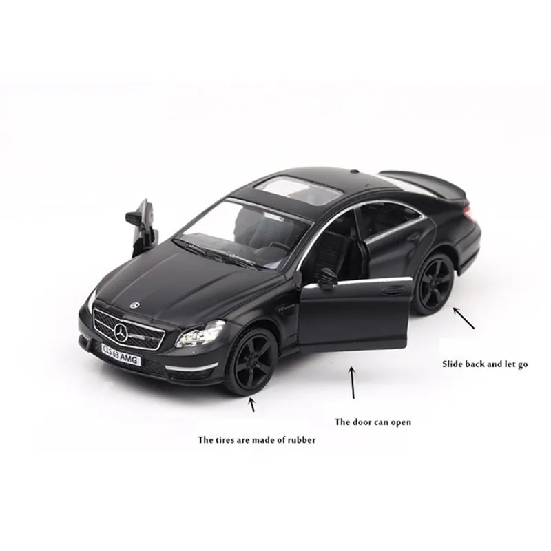 Модель автомобиля из сплава Benz AMG CLS63 5 дюймов имитация игрушечной машины литая
