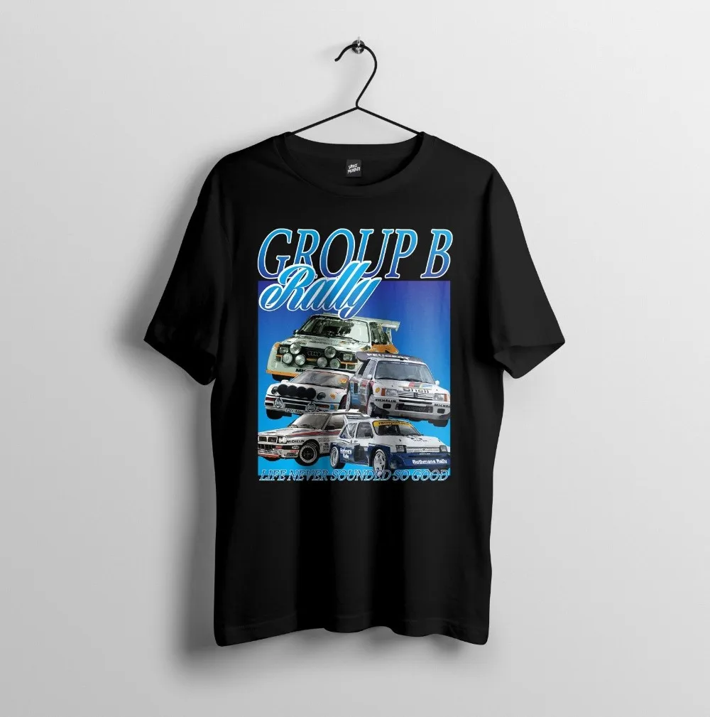 Группа B Gruppe Rally tribut 80's 90'S Turbo Fia Men унисекс горячая Распродажа 2019 новые модные