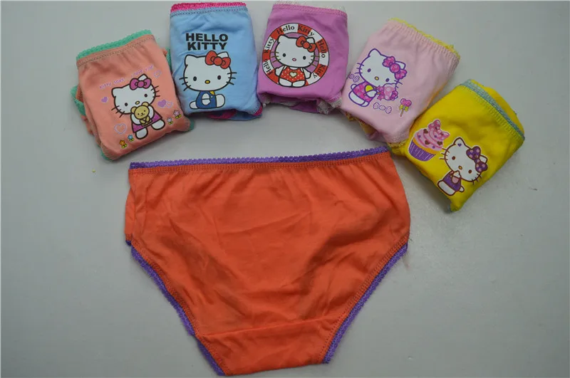Нижнее белье Calcinha Infantil 12 шт./лот нижнее для маленьких девочек детские трусики