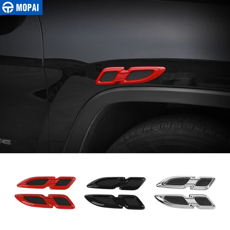 MOPAI автомобильные наклейки для Jeep Grand Cherokee автомобильный корпус воздушный поток вентиляционная крышка крыло крышка двигателя для Jeep Grand Cherokee аксессуары