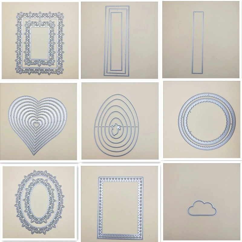 

Сшитая прямоугольная рамка, металлические Вырубные штампы, круглая рамка для «сделай сам», скрапбукинг, тиснение, бумажные карты, фотоальбо...