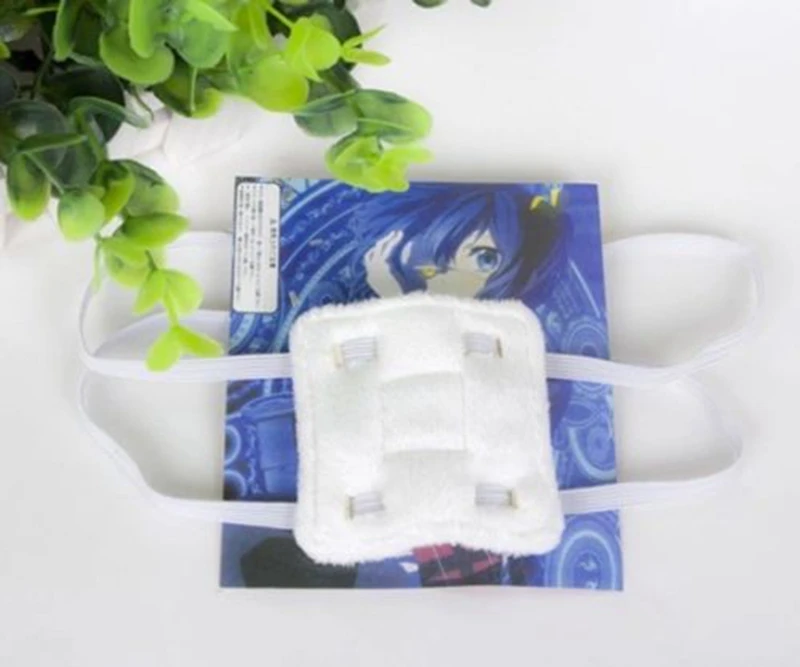 Нашивка Для Глаз Косплей белая одноглазная наглазник унисекс Аниме Реквизит 6*6