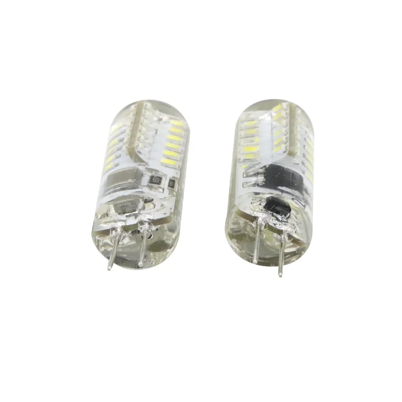 

SZYOUMY 50 Pcs G4 SMD 3014 Led Bulb DC12V AC220V Corn Light 48 leds Mini Corn Lamps White Warm White Color