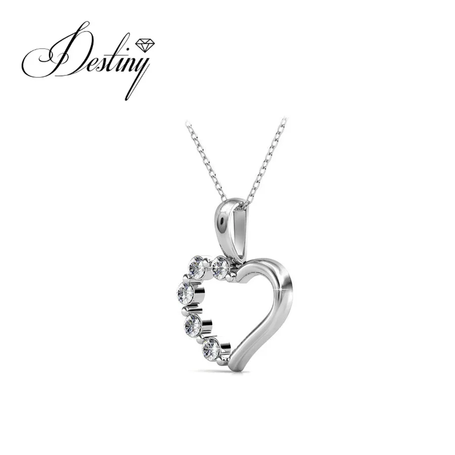 Destiny Jewellery сердце подвеска украшена кристаллами от Swarovski дерево жизни кулон DP0052 |