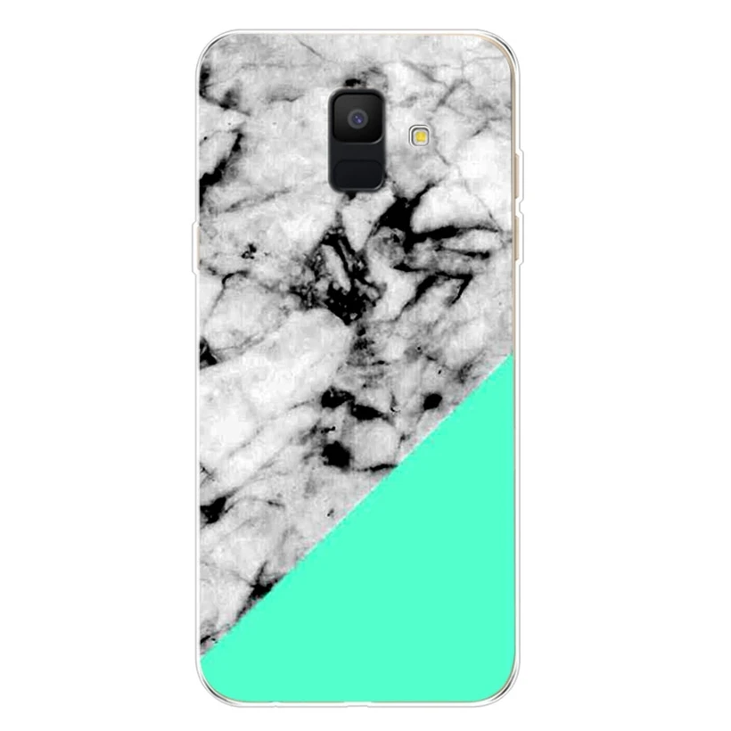 Мягкий силиконовый чехол для Samsung Galaxy A6 2018 Dual SIM SM A600 A600F Tpu Plus A605 A605F AB070 |