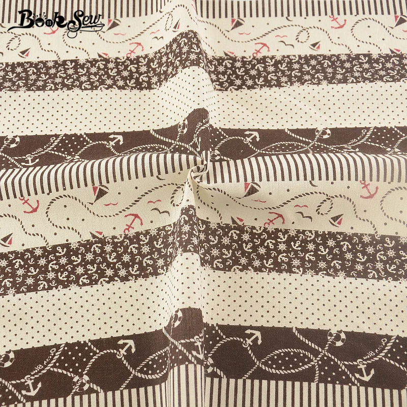 Коричневая хлопчатобумажная льняная ткань домашний текстиль подкладка книг