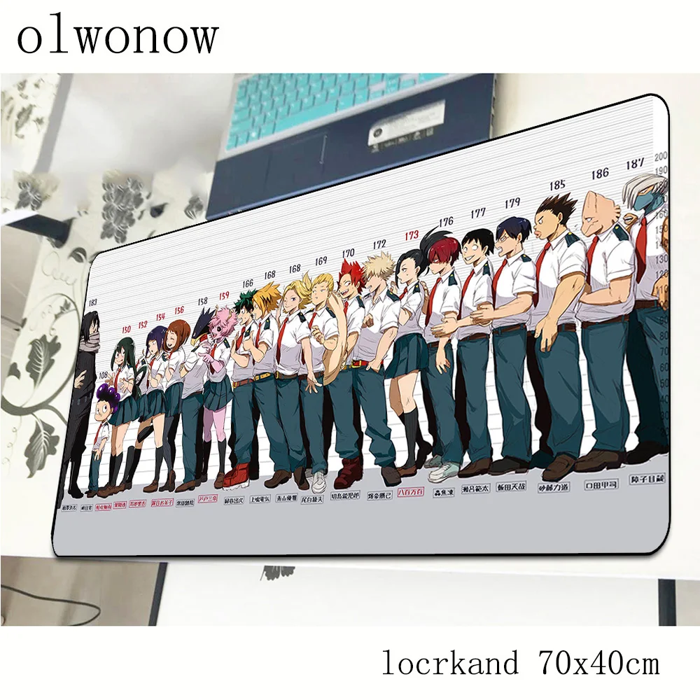 Мой герой коврик для мыши геймер запястий 700x400x2 мм notbook игровой большой размер xl