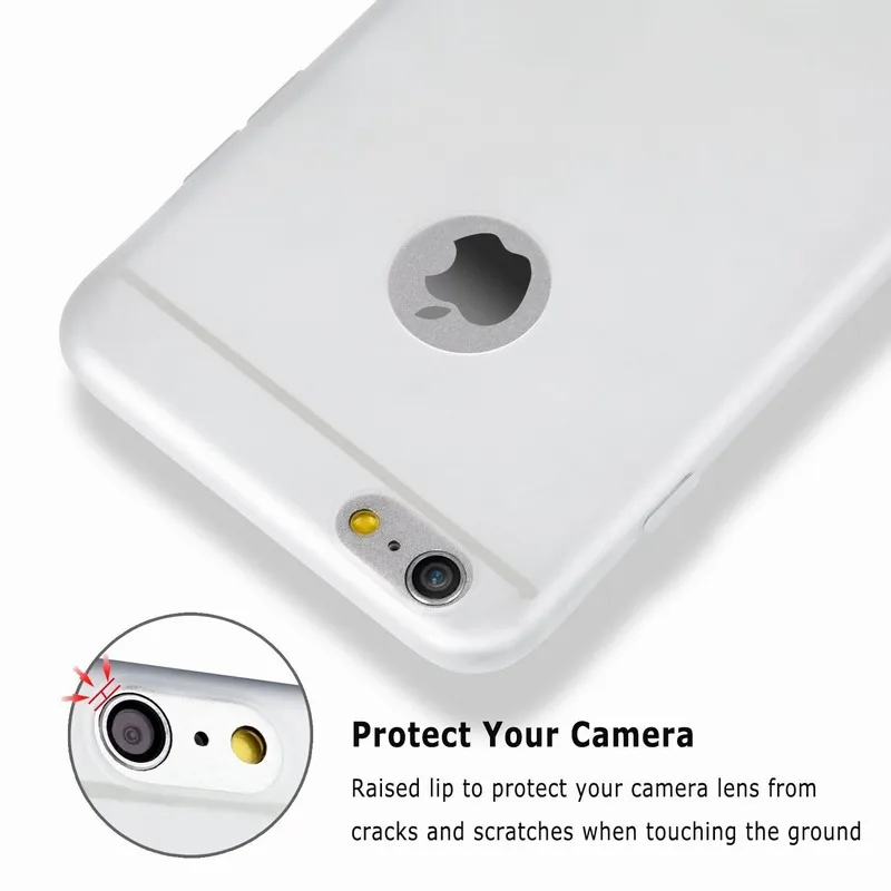 Portefeuille тонкий мягкий чехол из ТПУ для iPhone 6 s 7 Роскошные hoesjes coque телефон килифи