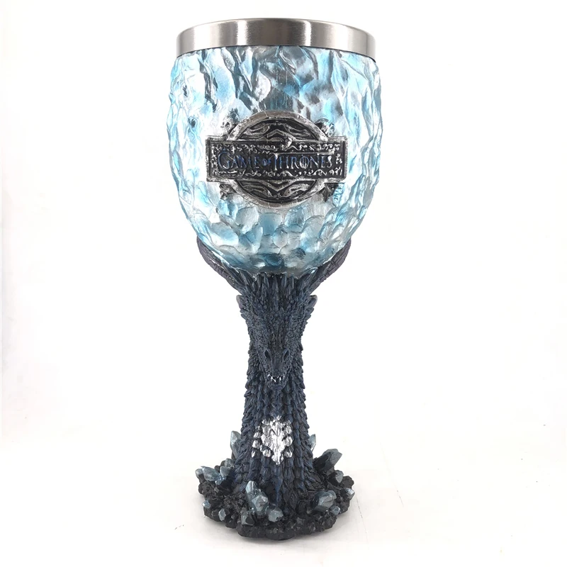 Кофейные кружки Dragon Stark из нержавеющей стали чашки смолы и Креативные 3D пивные