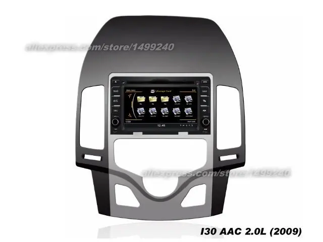 Для Hyundai i30 2007 ~ 2011 телефон с радио ТВ DVD iPod BT 3G Wi Fi HD экран мультимедийная