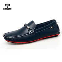 italian mens shoes casual brands slip on formal luxury shoes men loafers moccasins genuine leather brown driving shoes