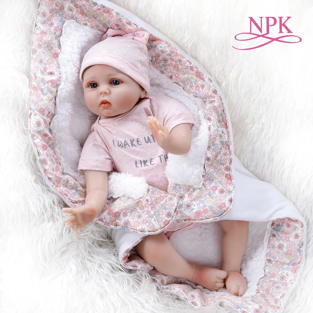 22 дюйма 55 см Милая Реалистичная кукла bebe Кукла reborn baby мягкая на ощупь Детская в