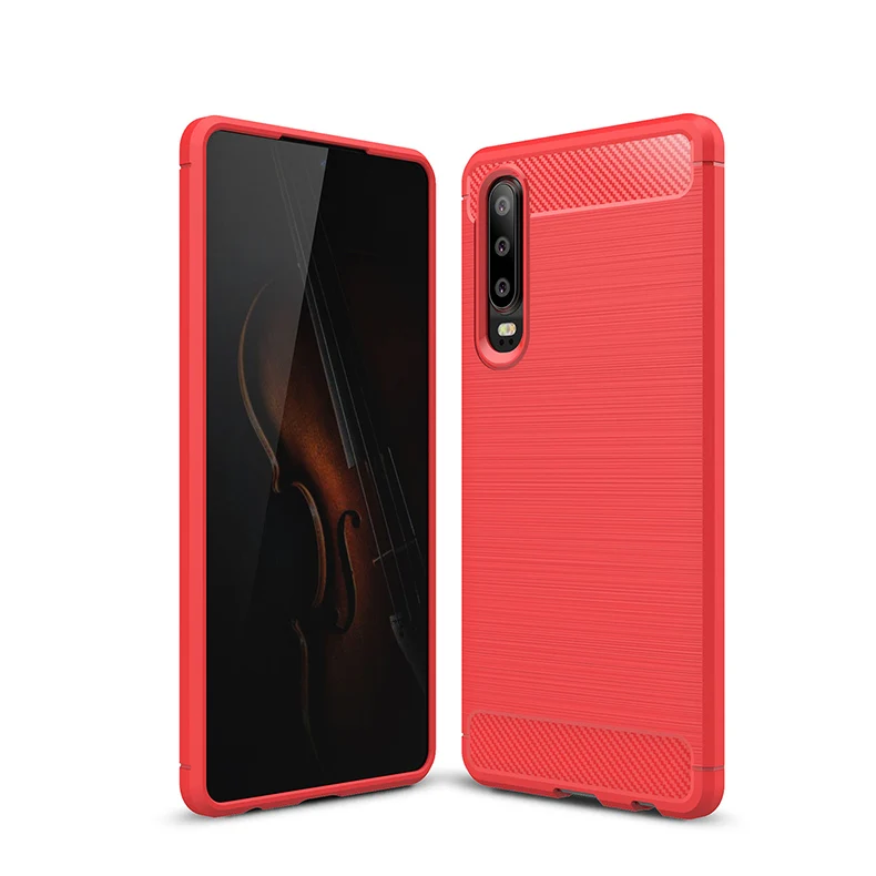 Мягкий силиконовый чехол Hadinas для huawei P30, углеродный защитный чехол для телефона huawei P30 Pro Lite P 30 30 lite, светильник, чехол для мобильного телефона