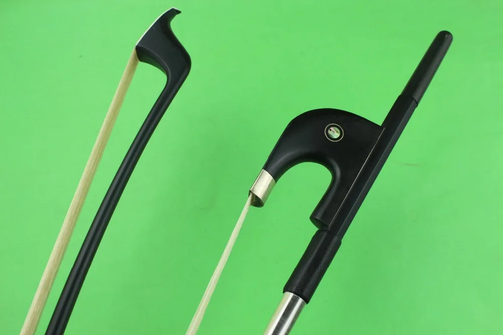 

New 1 pc 3/4 Carbon fiber double bass bow German style white horse hair