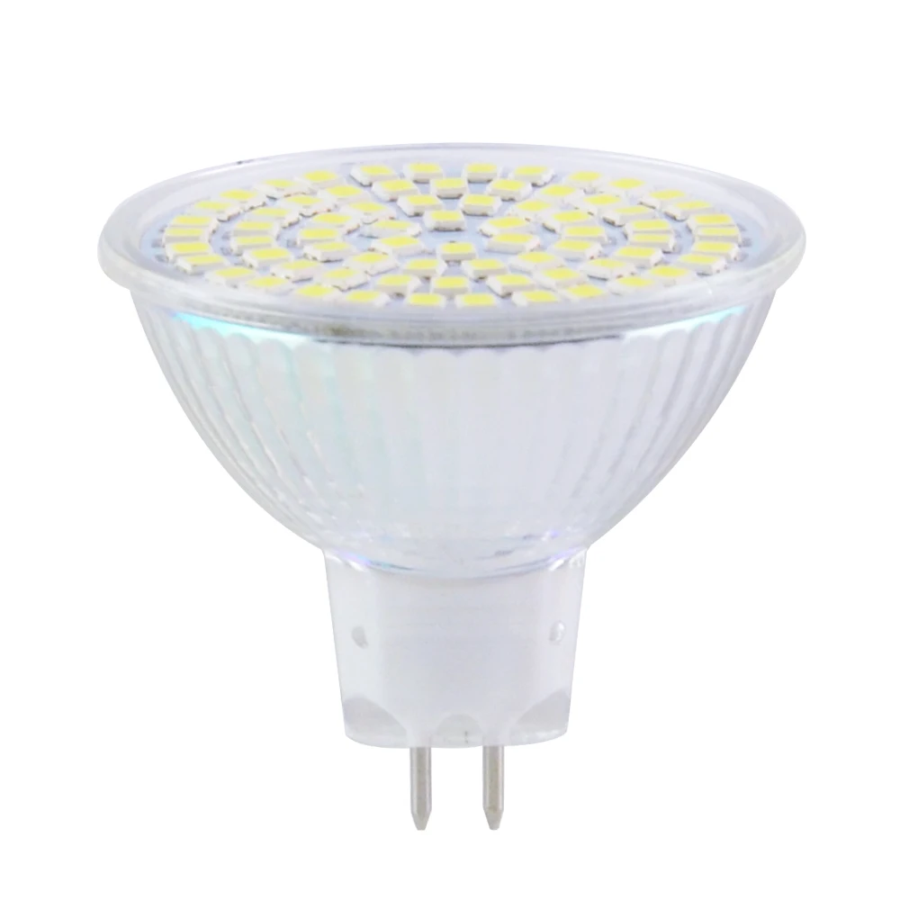 Светодиодная лампа MR16 220 В 4 Вт 6 8 2835 SMD 36 54 72 светодиода энергосберегающая для