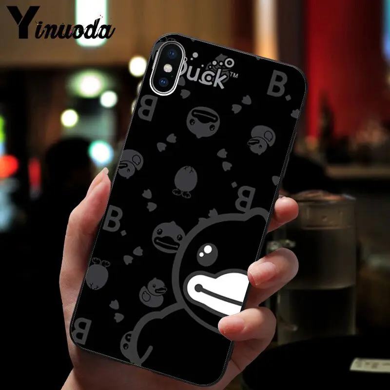 11pro MAX B Duck Ультратонкий Новый чехол для телефона Fundas Apple iPhone 8 7 6 6S Plus X XS 5 5S SE XR