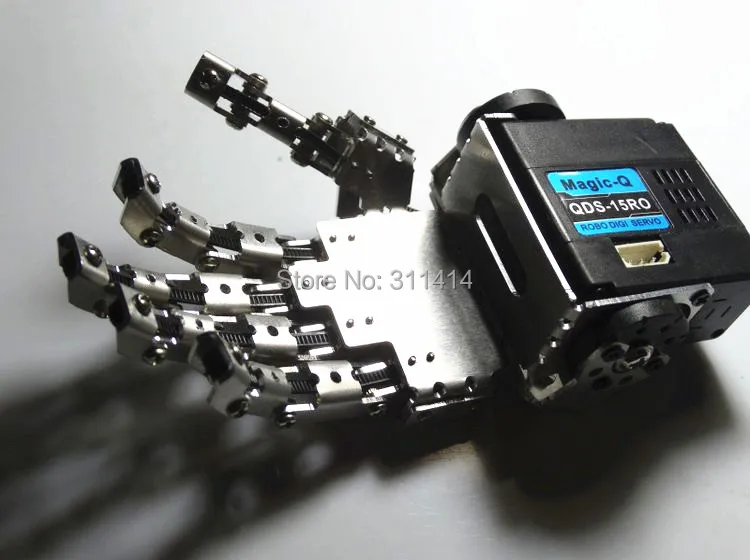 Человеческий манипулятор пальцев с пятью пальцами антроморфный комплект для