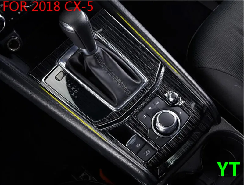 

Auto gear panel trim inner moulding for mazda cx-5 cx 5 2017 2018 , car interior accessories