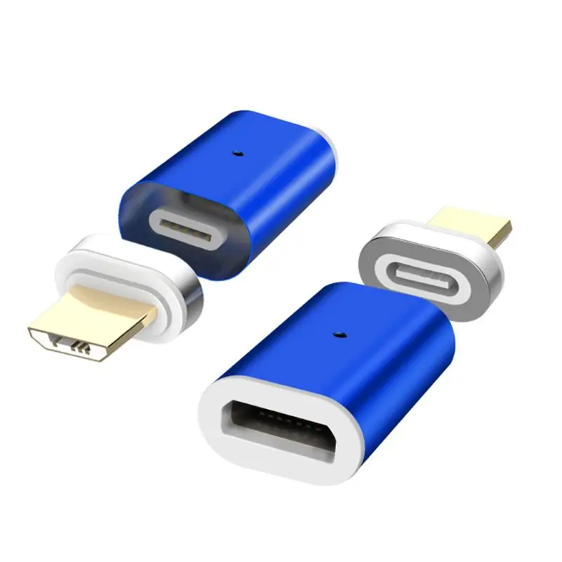 Магнитный Micro USB адаптер для зарядки и передачи данных Samsung Huawei Xiaomi HTC Android Smart Phone