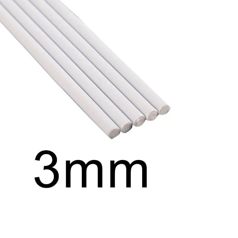 5 шт. стержень из АБС-смолы пластиковый DIY песок настольная модель твердая трубка 2