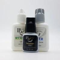 hot 2 setlot i beauty false eyelash extension glue kit fast drying sensitive glue primer glue gel remover long lasting glue set