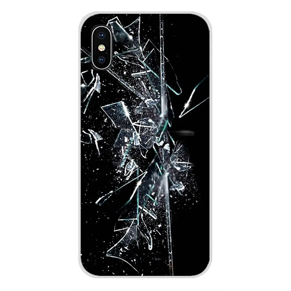 Аксессуары из разбитого стекла чехлы для телефонов Чехлы Huawei Mate Honor 4C 5C 5X 6X 7 7A 7C 8 9