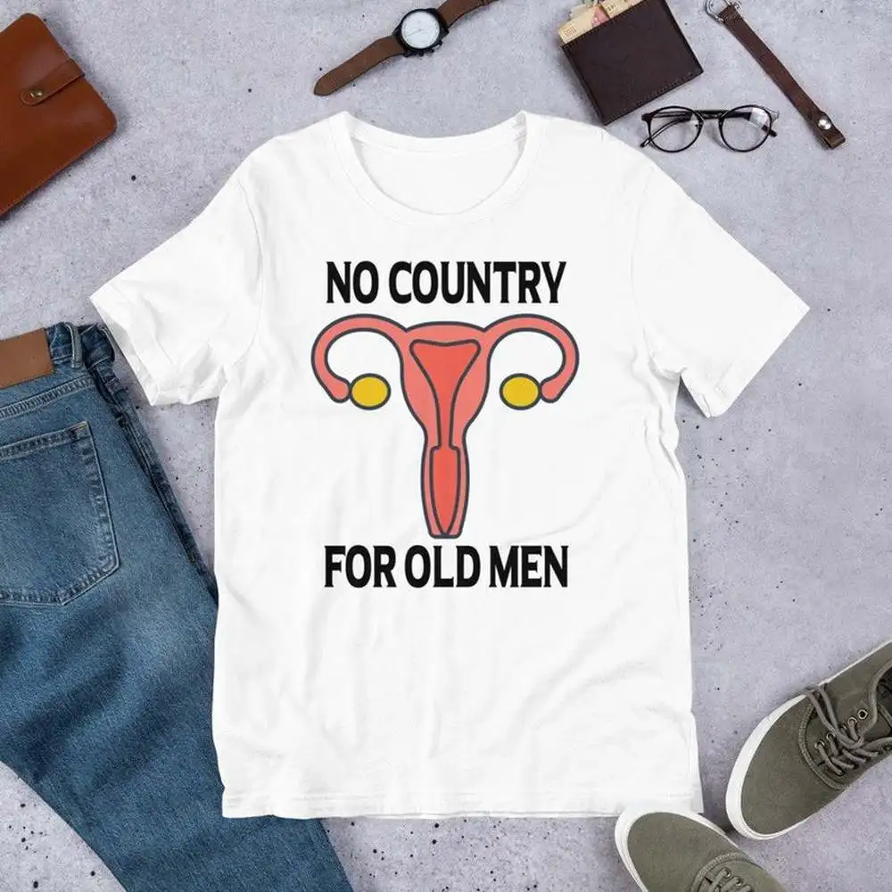 Футболка для пожилых людей без страны женская футболка Феминистская с защитой