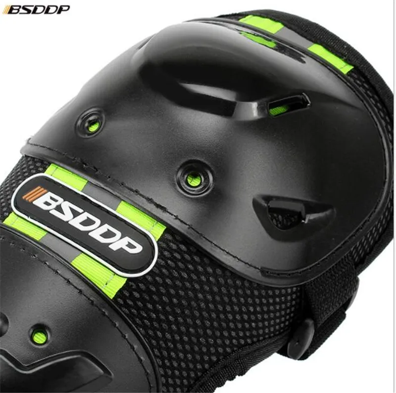 BSDDP мотоциклетные Налокотники и наколенники комплект защитного снаряжения для