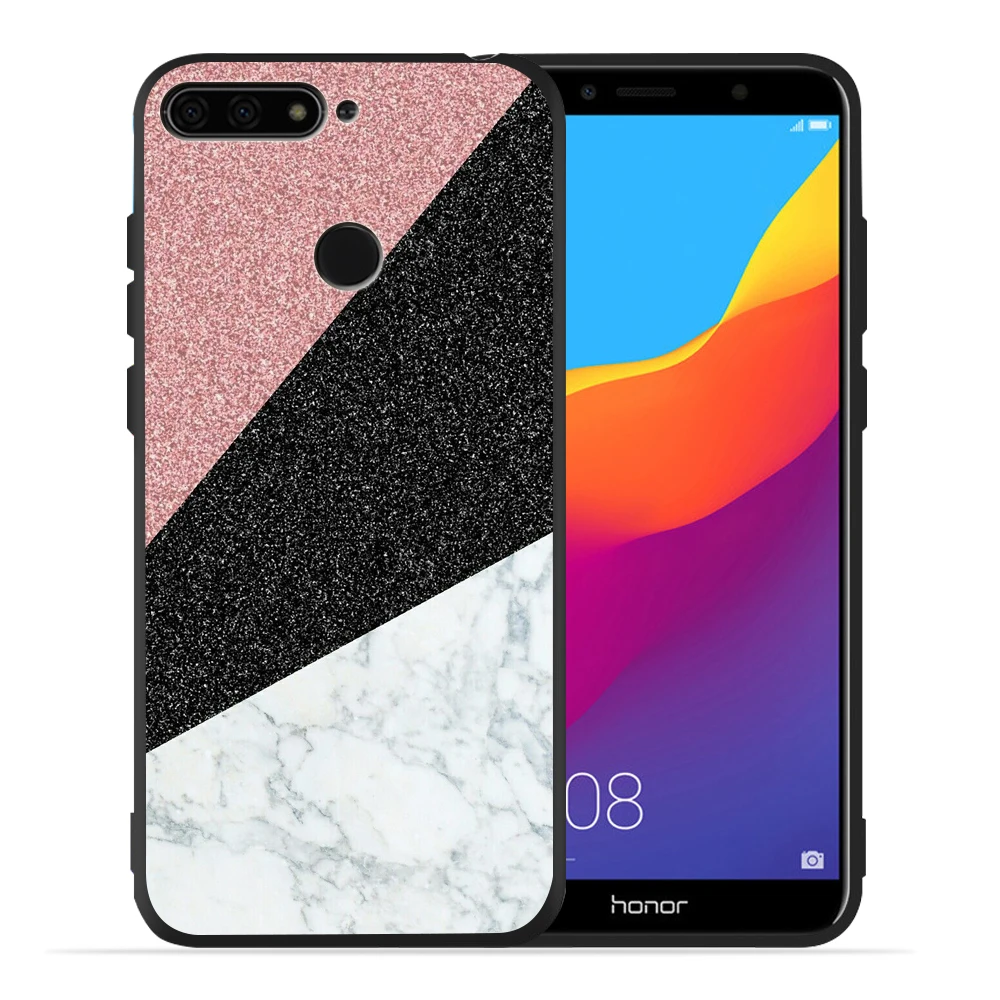 Чехол С КАКТУСОМ мраморными листьями фламинго для Huawei Honor 8x V20 20 Lite Pro 10 9 8 8c чехол