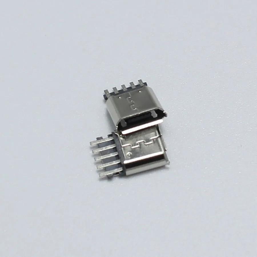2 шт. DIY Micro USB 0 B Тип гнездо 5 Pin разъем для припоя тип кабеля в сборе адаптер