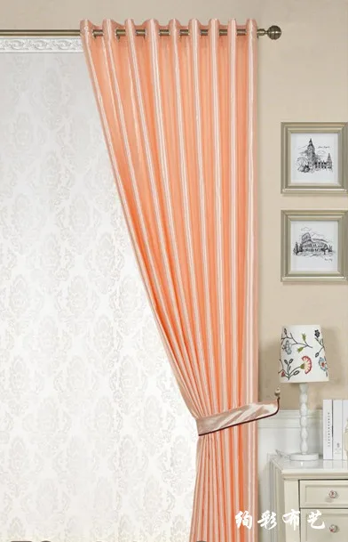 Шторы для спальни из искусственного шелка однотонные занавески цвета