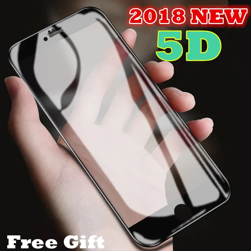 Новый 5D Защитная пленка для экрана из закаленного стекла iPhone 11 pro max X: детей от 6 до - Фото №1