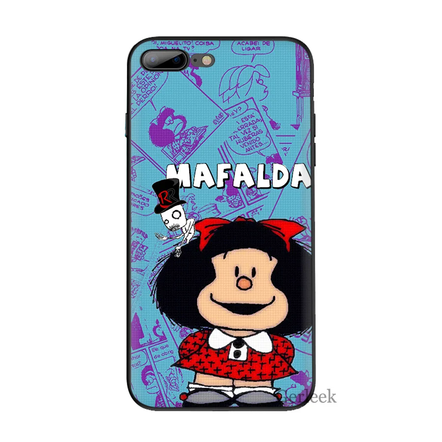 Чехол для телефона Mafalda DIY красивый чехол iPhone 6 6S 5 5S SE XR X XS MAX 8 7 Plus | Мобильные