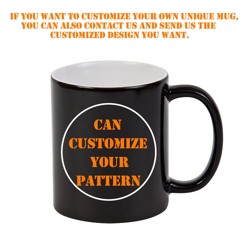 MOMEMO зарядка изменение цвета кружки для кофе магический керамический горячей